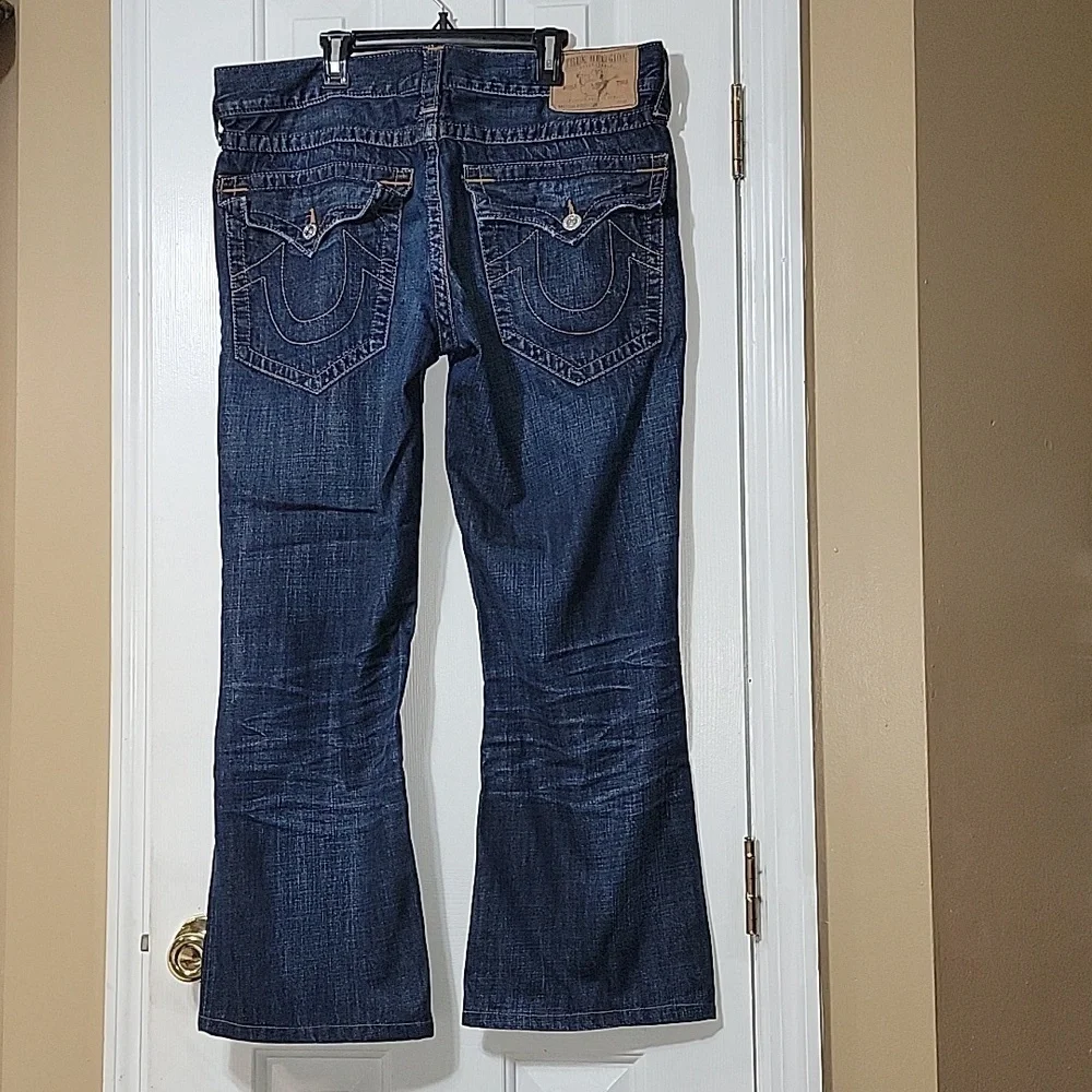 TRUE RELIGION BILLY BOOTCUT jeans 34x28, dark wash